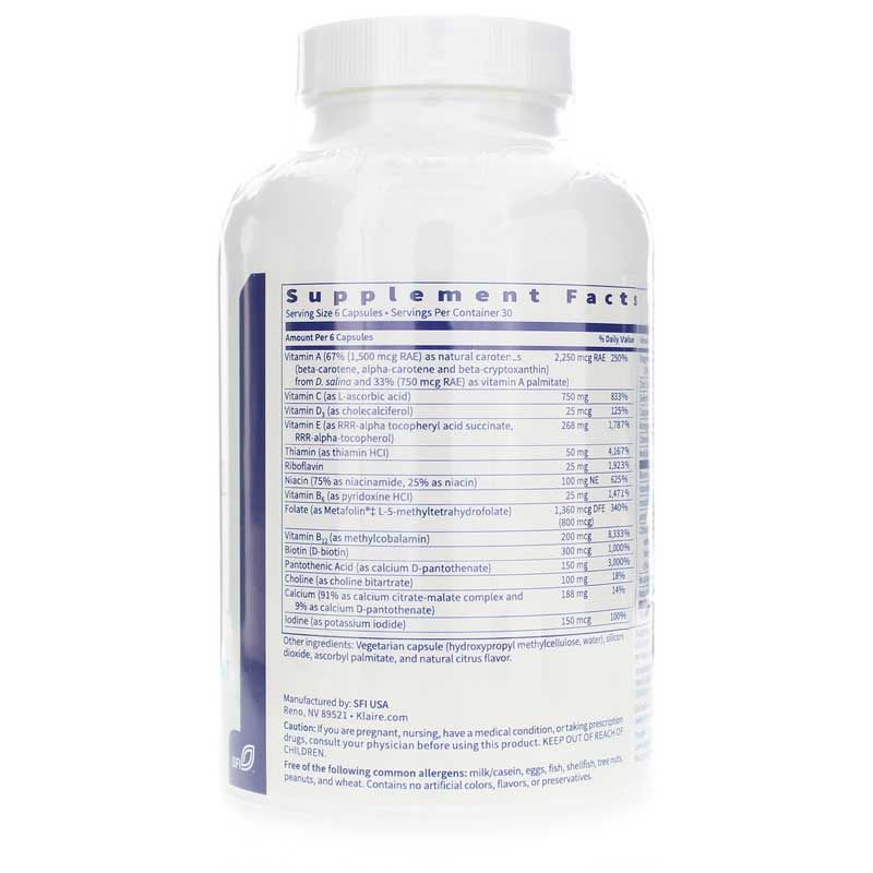 Multithera 1 Multiple Iron-Free, 180 Capsules | Multithera 1 multiple без железа, 180 капсул