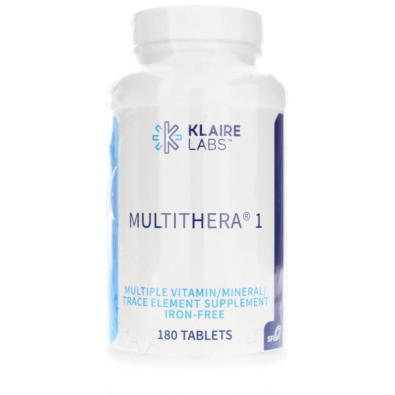 Multithera 1 Multiple Iron-Free, 180 Tablets | Multithera 1 multiple без железа, 180 таблеток
