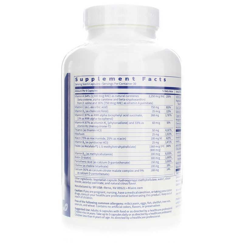 Multithera 1 Multiple Plus Vitamin K Iron-Free | Мультитера 1 мульти плюс витамин К без железа