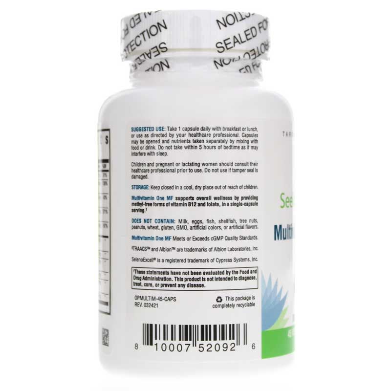 Multivitamin One MF Methyl-Free | Мультивітамін один МФ без метилу