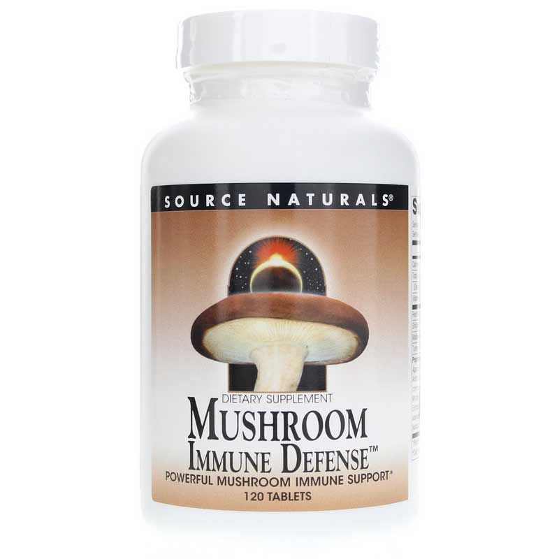 Mushroom Immune Defense, 120 Tablets | Грибний імунний захист, 120 таблеток