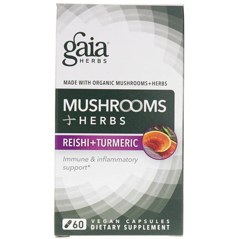 Mushrooms + Herbs Reishi + Turmeric | Грибы и травы рейши и куркума
