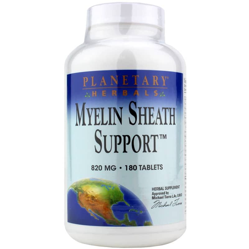Myelin Sheath Support 820 Mg, 180 Tablets | Поддержка миелиновой оболочки 820 мг, 180 таблеток