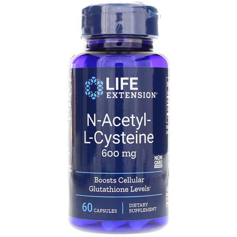 N-Acetyl-L-Cysteine 600 Mg | N-ацетил-L-цистеїн 600 мг