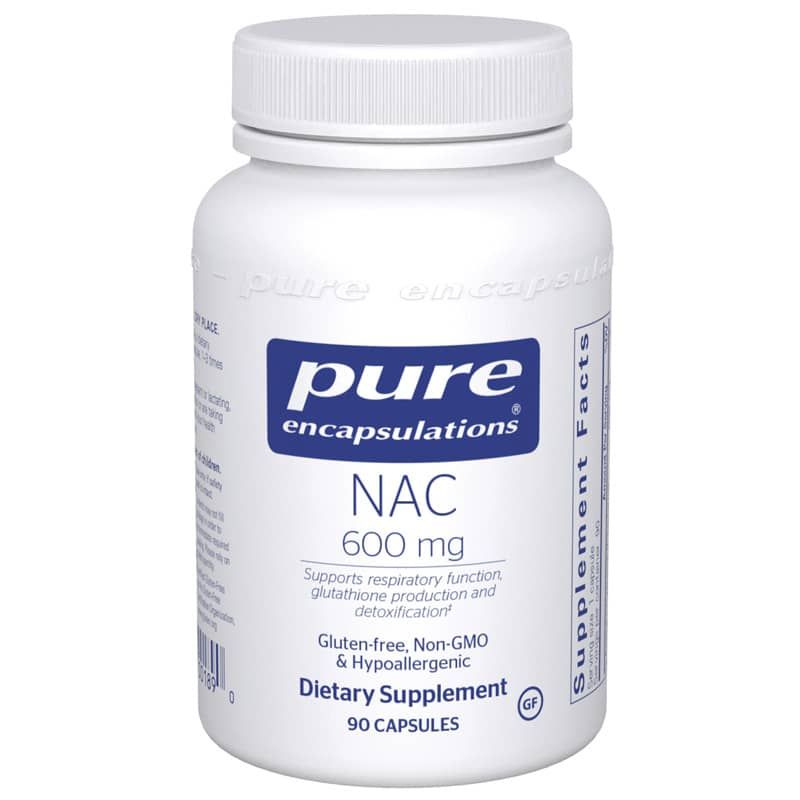 NAC 600 Mg, 90 Capsules | NAC 600 мг, 90 капсул