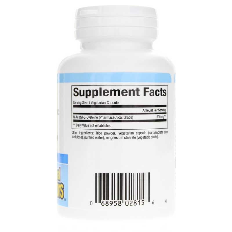 NAC N-Acetyl-L-Cysteine 500 Mg | NAC N-ацетил-L-цистеїн 500 мг