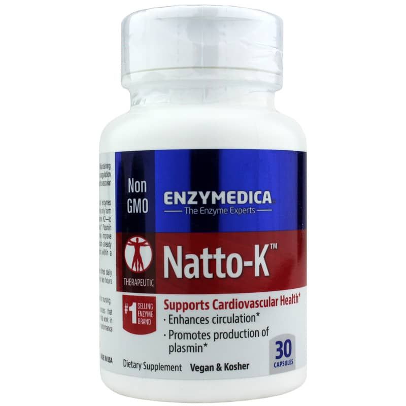 Natto-K, 30 Capsules | Натто-К, 30 капсул
