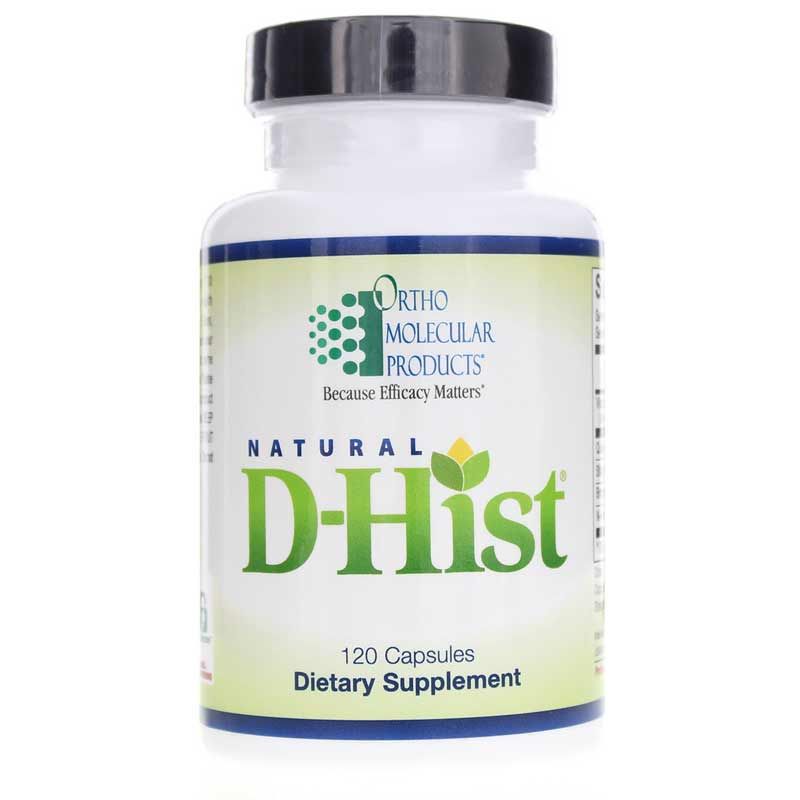 Natural D-Hist, 120 Veg Capsules | Натуральный D-гист, 120 вегетерианских капсул