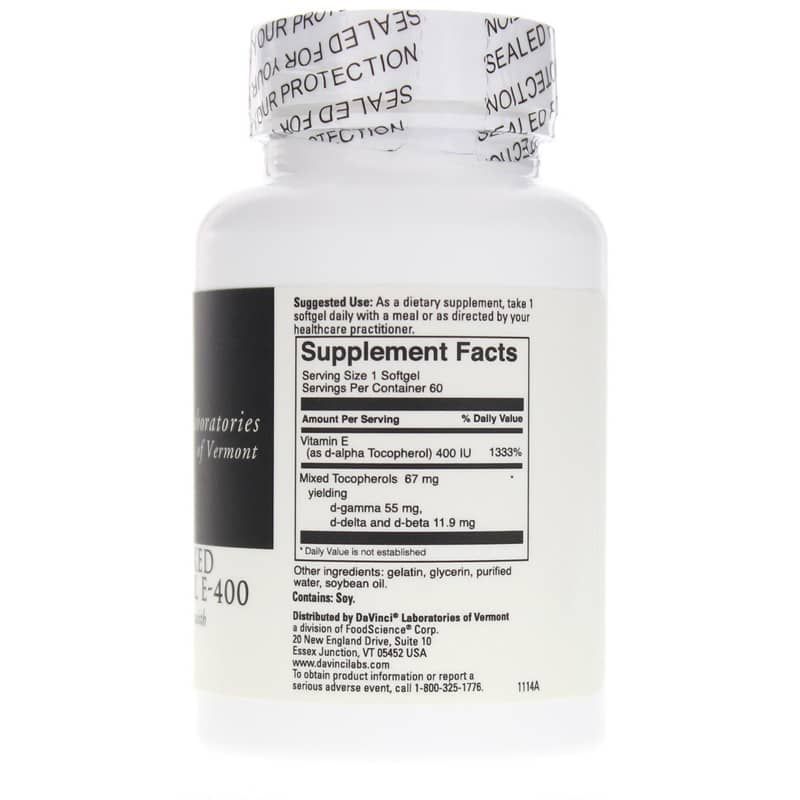 Natural Mixed Tocopherol E-400 | Натуральный смешанный токоферол Е-400
