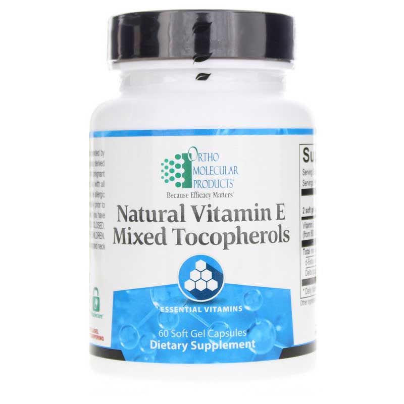 Natural Vitamin E Mixed Tocopherols, 60 Softgels | Натуральный витамин Е смешанные токоферолы, 60 гелевых капсул