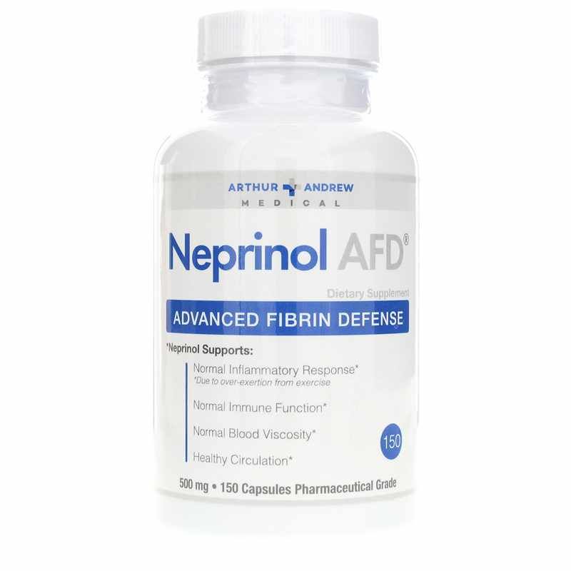 Neprinol Advanced Fibrin Defense, 150 Capsules | Непринол улучшенная защита фибрина, 150 капсул