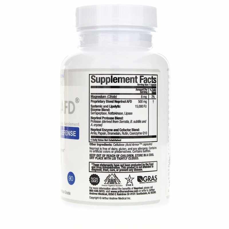 Neprinol Advanced Fibrin Defense, 90 Capsules | Непринол покращений захист фібрину, 90 капсул