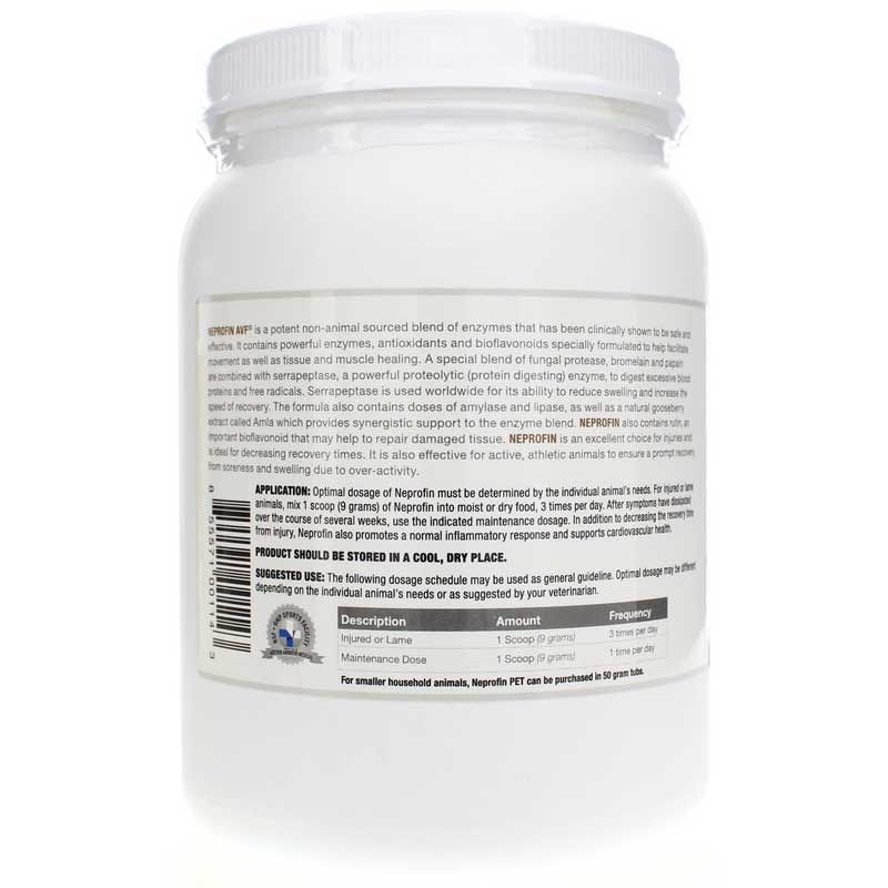 Neprofin AVF Advanced Veterinary Formula, Arthur Andrew Medical, 1000 Grams | Непрофін AVF вдосконалена ветеринарна формула, Артур Ендрю Медікал, 1000 грам