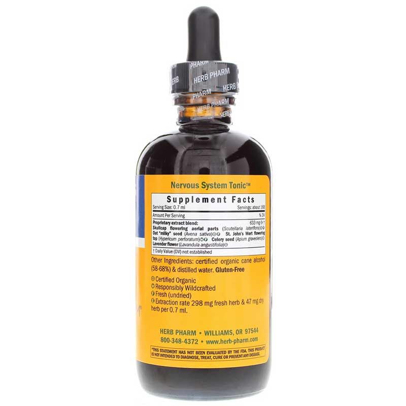 Nervous System Tonic, 4 Oz | Тонизирующее средство для нервной системы, 4 унции