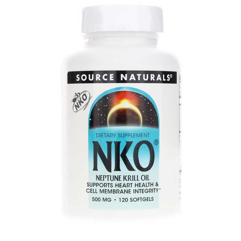 NKO Neptune Krill Oil 500 Mg, 120 Softgels | Олія криля NKO Нептун 500 мг, 120 гелевих капсул