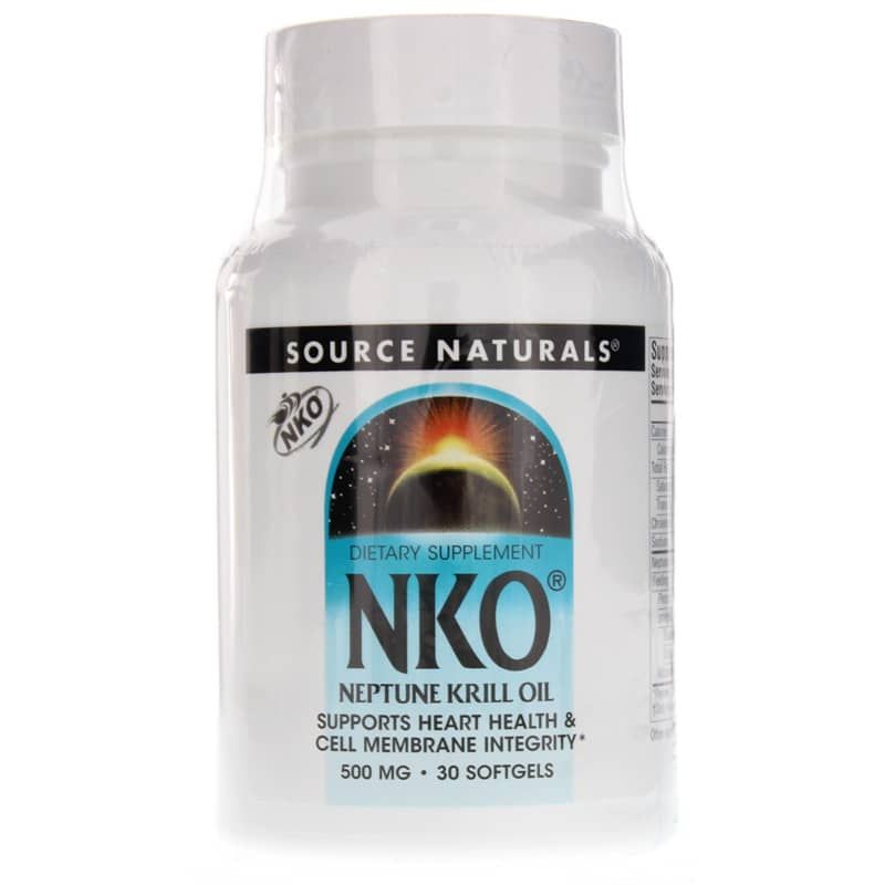 NKO Neptune Krill Oil 500 Mg, 30 Softgels | Олія криля NKO Нептун 500 мг, 30 гелевих капсул