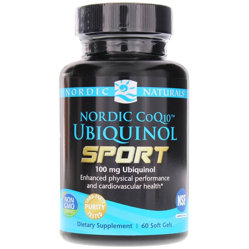 Nordic CoQ10 Ubiquinol Sport | Nordic CoQ10 убихинол спорт