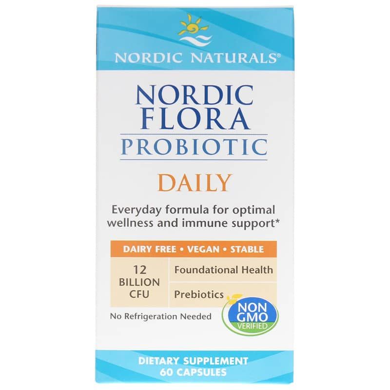 Nordic Flora Probiotic Daily | Пробиотик nordic flora ежедневный