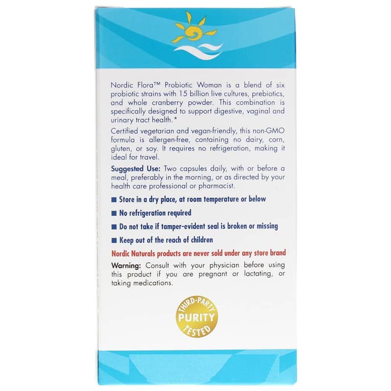 Nordic Flora Probiotic Woman | Пробиотик nordic flora woman