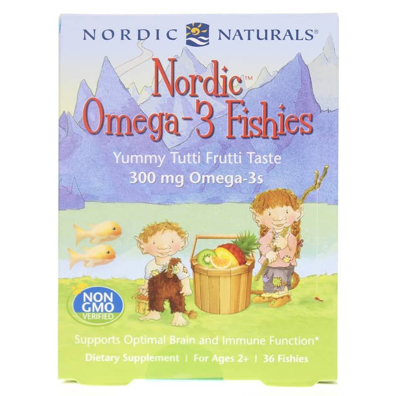 Nordic Omega-3 Fishies Tutti Frutti | Нордическая омега-3 рыба tutti frutti