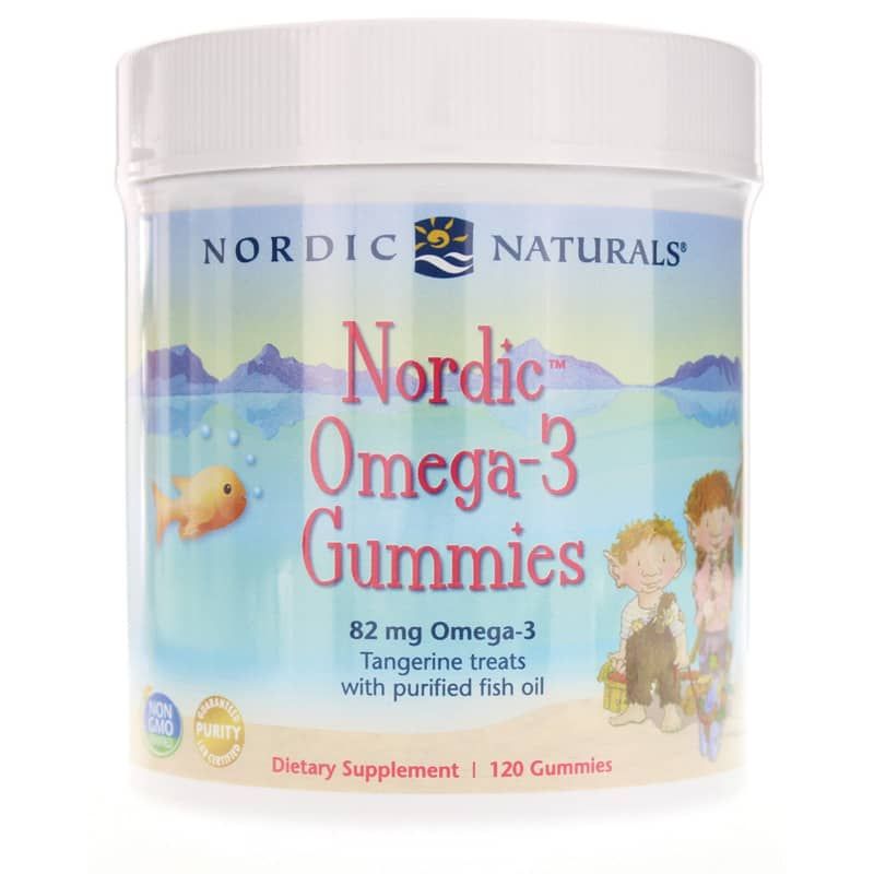 Nordic Omega-3 Gummies Tangerine, 120 Gummies | Nordic omega-3 gummies tangerine, 120 жевательных резинок