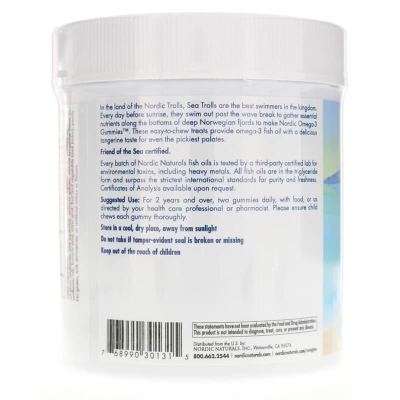Nordic Omega-3 Gummies Tangerine, 120 Gummies | Nordic omega-3 gummies tangerine, 120 жевательных резинок