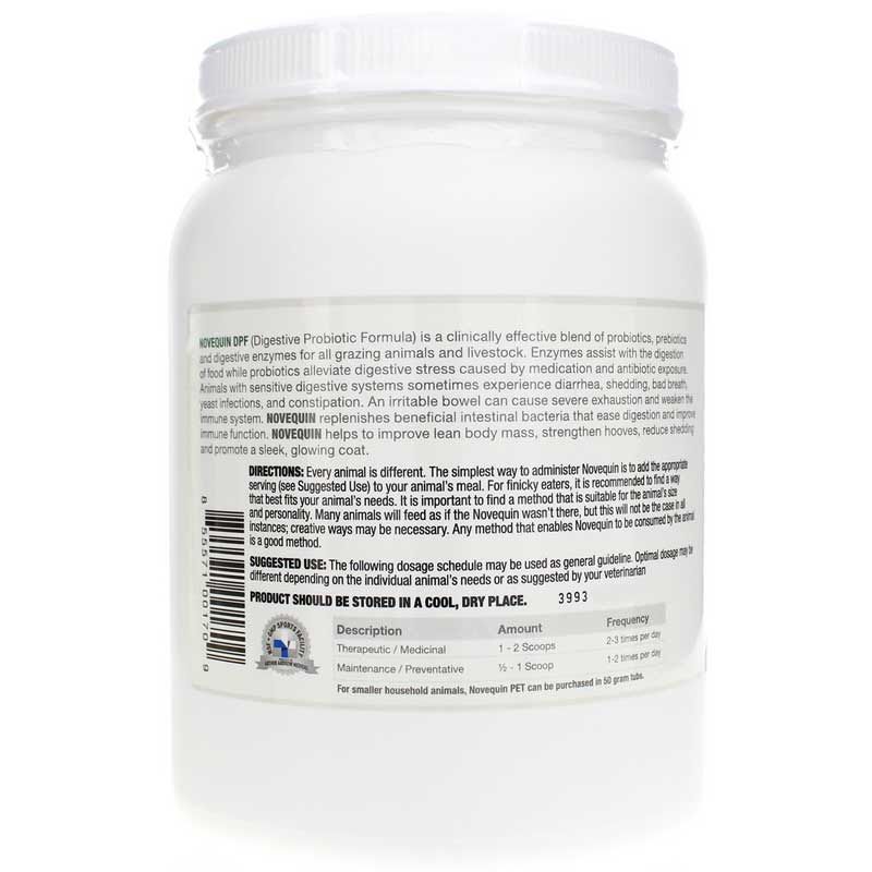 Novequin DPF Digestive Probiotic Formula, 1000 Grams | Формула пищеварительного пробиотика novequin DPF, 1000 грамм