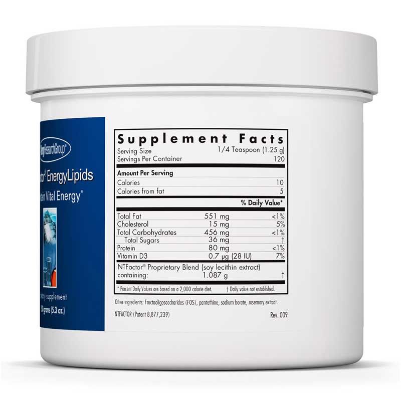 NT Factor Energy Lipids Powder | Порошок энергетических липидов фактора NT