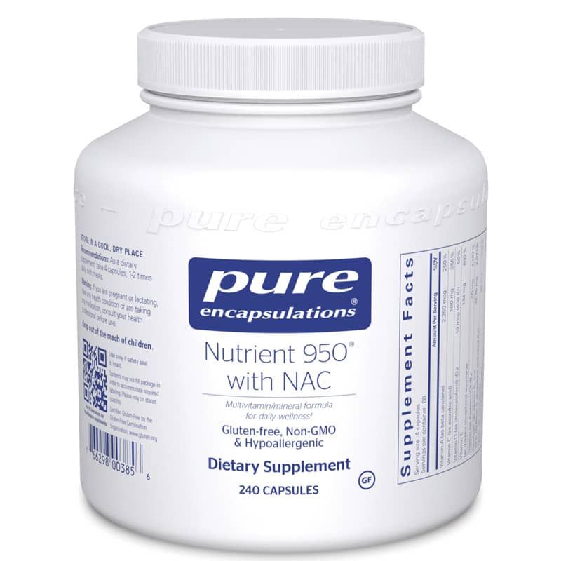Nutrient 950 with NAC, 240 Capsules | Питательные вещества 950 с NAC, 240 капсул