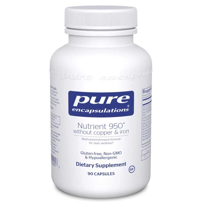 Nutrient 950 without copper &amp; iron, 90 Capsules | Питательное вещество 950 без меди и железа, 90 капсул