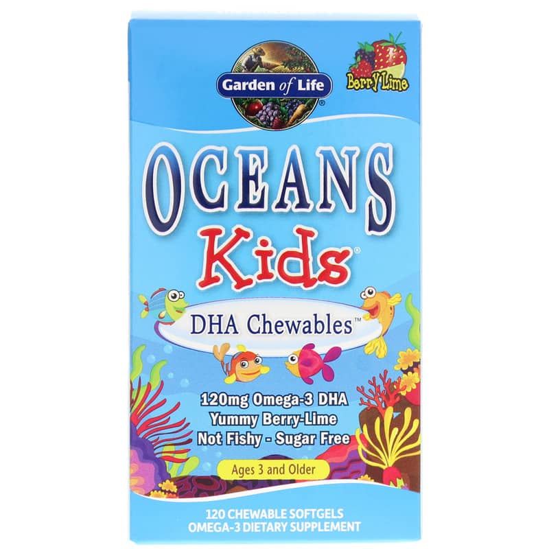 Oceans Kids DHA Chewables | Океани дітям DHA жувальні таблетки