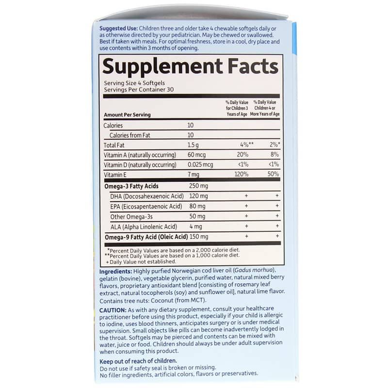 Oceans Kids DHA Chewables | Океаны детям DHA жевательные таблетки