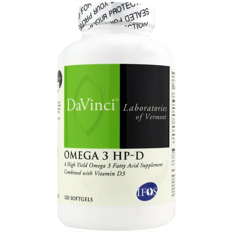 Omega 3 HP-D, 120 Softgels | Омега 3 НР-D, 120 гелевых капсул
