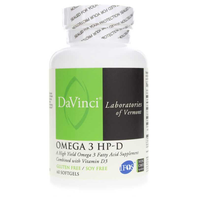 Omega 3 HP-D, 60 Softgels | Омега 3 НР-D, 60 гелевых капсул