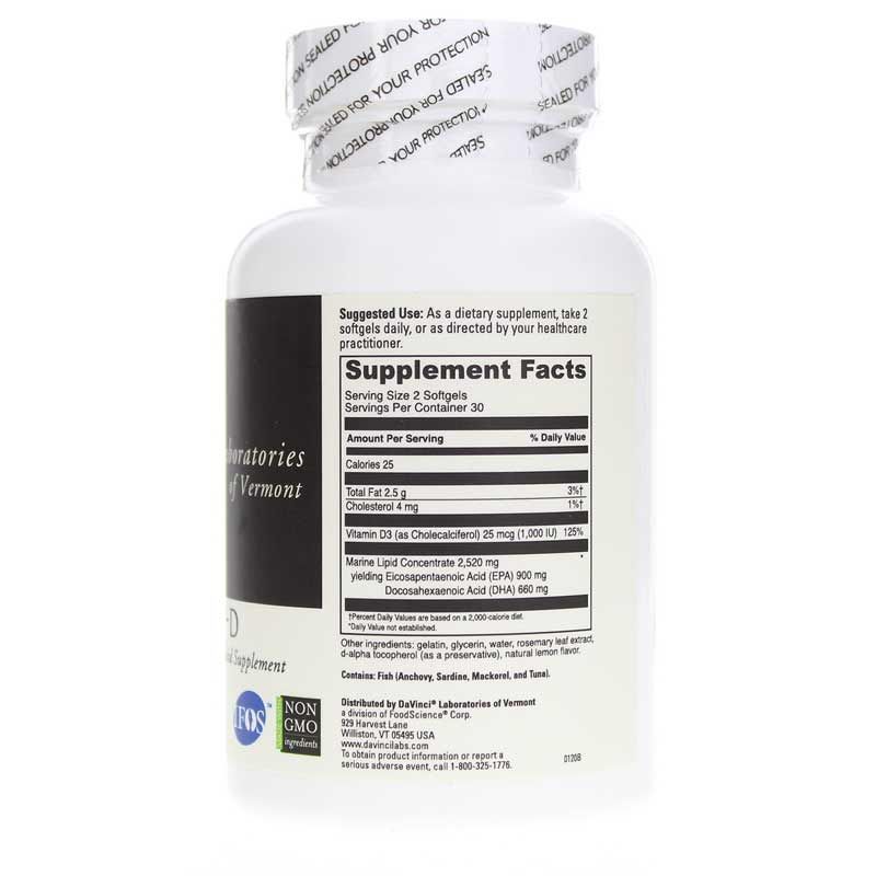 Omega 3 HP-D, 60 Softgels | Омега 3 НР-D, 60 гелевых капсул