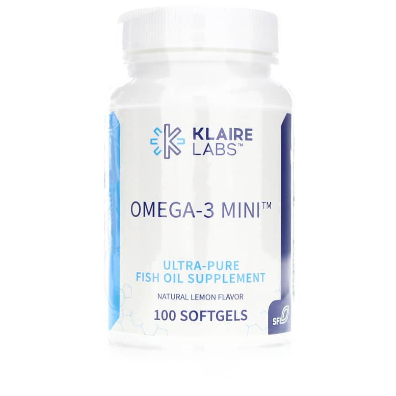Omega-3 Mini Ultra-Pure Fish Oil | Омега-3 мини ультрачистый рыбий жир