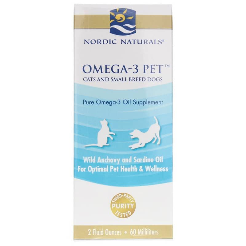 Omega-3 Pet Liquid Cats &amp; Small Dogs | Омега-3 жидкость для кошек и мелких собак