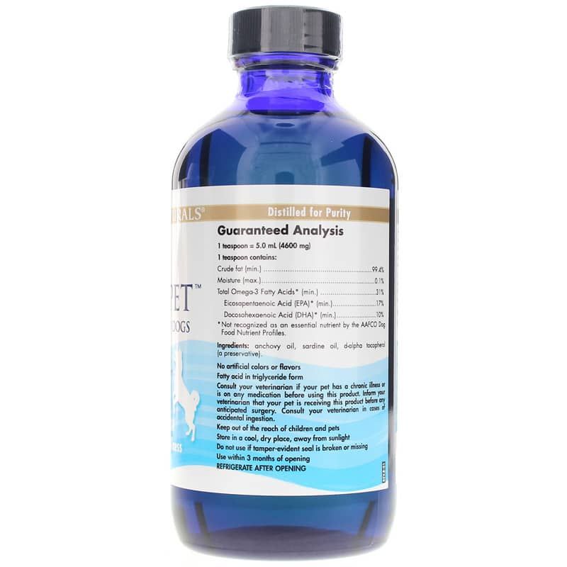 Omega-3 Pet Liquid Medium to Large Dogs | Омега-3 рідина для домашніх тварин для середніх і великих собак