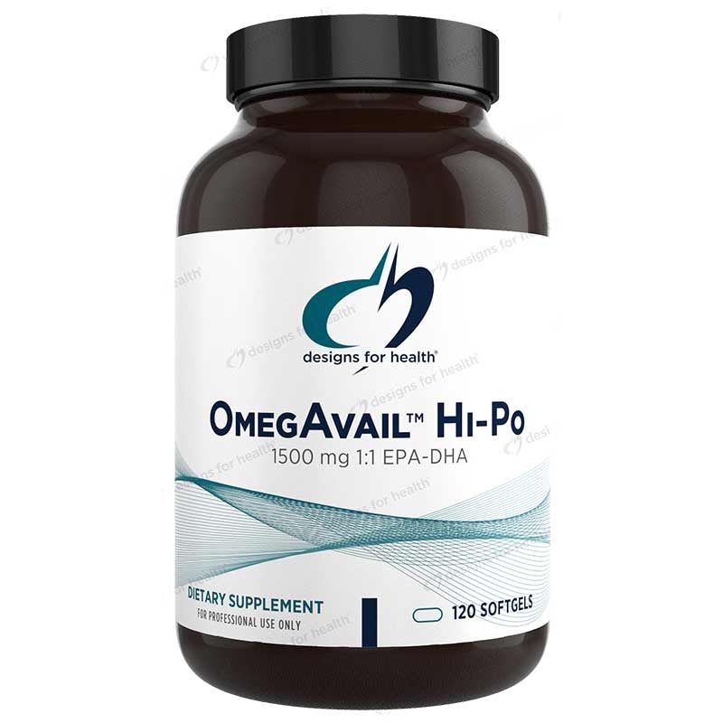 OmegAvail Hi-Po, 120 Softgels | OmegAvail hi-po, 120 гелевих капсул
