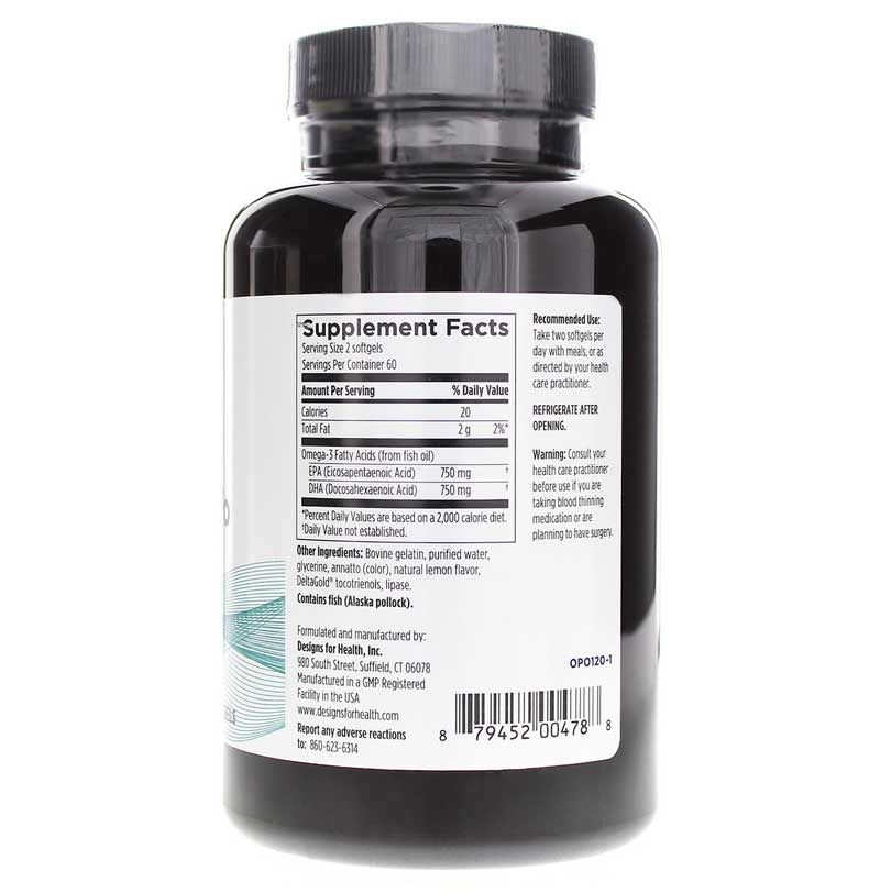 OmegAvail Hi-Po, 120 Softgels | OmegAvail hi-po, 120 гелевих капсул