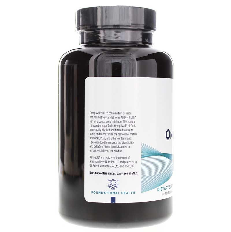 OmegAvail Hi-Po, 120 Softgels | OmegAvail hi-po, 120 гелевих капсул