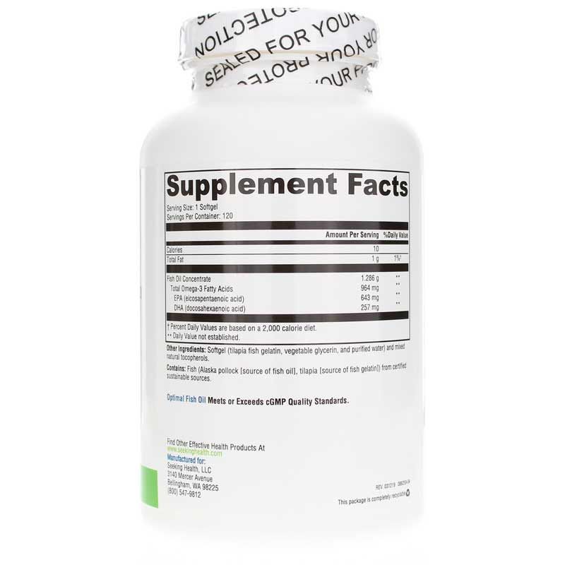 Optimal Fish Oil | Оптимальный рыбий жир