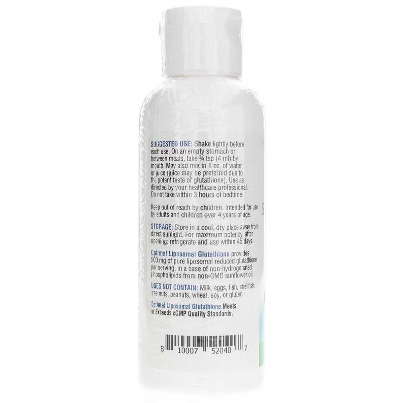 Optimal Liposomal Glutathione, Mint | Оптимальный липосомальный глутатион, Мята