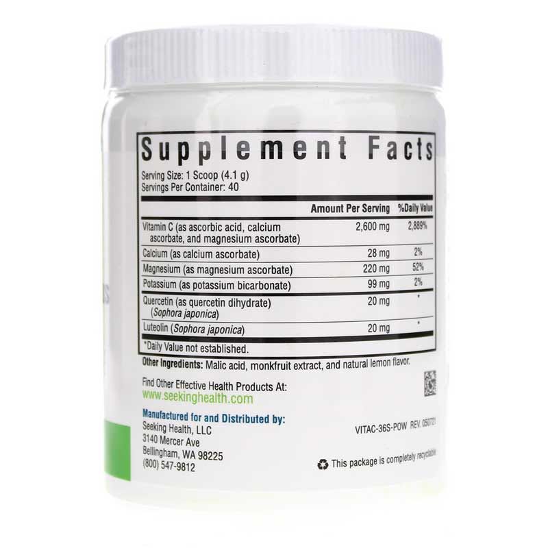 Optimal Vitamin C Plus Powder Buffered | Оптимальний вітамін С плюс буферизований порошок