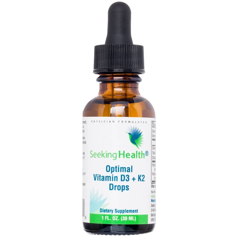 Optimal Vitamin D3 + K2 Drops | Оптимальные капли витамина D3 и K2