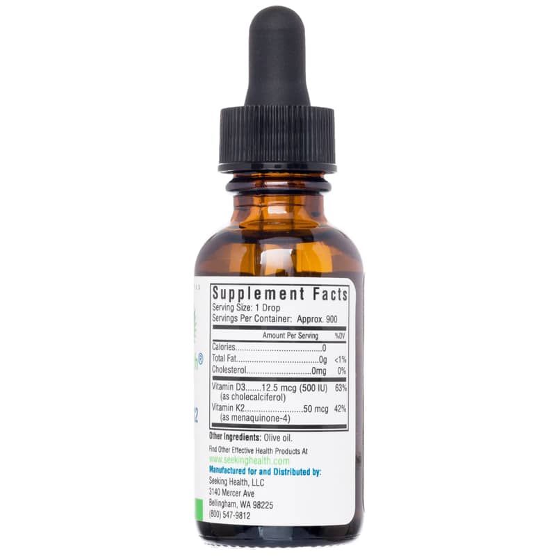 Optimal Vitamin D3 + K2 Drops | Оптимальные капли витамина D3 и K2
