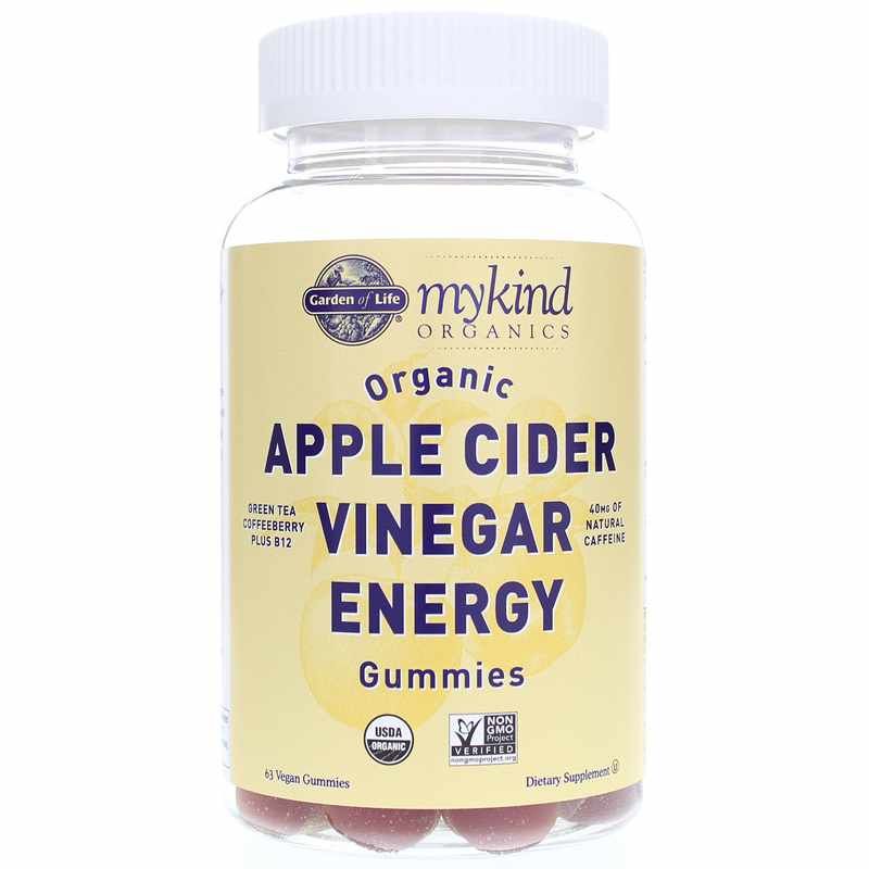 Organic Apple Cider Vinegar Energy Gummies | Органические энергетические жевательные конфеты с яблочным уксусом