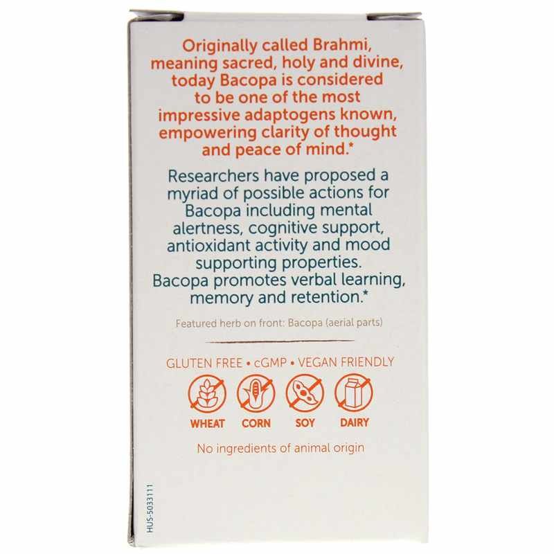 Organic Bacopa, 30 Caplets | Органічна бакопа, 30 капсул