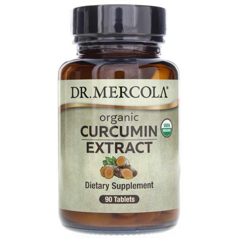 Organic Curcumin Extract, 90 Tablets | Органический экстракт куркумина, 90 таблеток