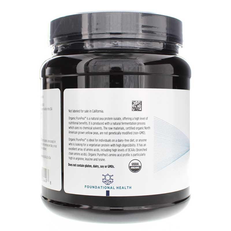 Organic PurePea Protein, Unflavored | Органический протеин PurePea, Неароматизированный